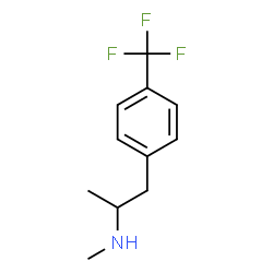 ChemSpider 2D Image | N-Methyl-1-[4-(trifluoromethyl)phenyl]-2-propanamine | C11H14F3N