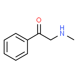 ChemSpider 2D Image | 2-(Methylamino)-1-phenylethanone | C9H11NO