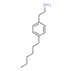 ChemSpider 2D Image | 2-(4-Hexylphenyl)ethanamine | C14H23N