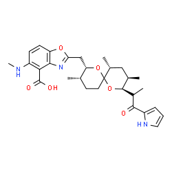 ChemSpider 2D Image | Calcimycin | C29H37N3O6