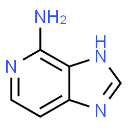 ChemSpider 2D Image | 1H-Imidazo[4,5-c]pyridin-4-amine | C6H6N4
