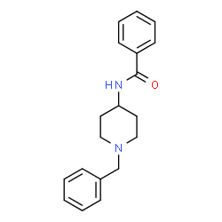 ChemSpider 2D Image | N-(1-Benzyl-4-piperidinyl)benzamide | C19H22N2O