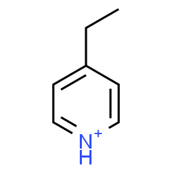 ChemSpider 2D Image | 4-Ethylpyridinium | C7H10N