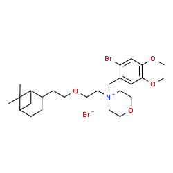 ChemSpider 2D Image | Pinaverium Bromide | C26H41Br2NO4