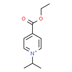 ChemSpider 2D Image | 4-(Ethoxycarbonyl)-1-isopropylpyridinium | C11H16NO2