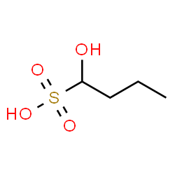 ChemSpider 2D Image | 1-Hydroxy-1-butanesulfonic acid | C4H10O4S