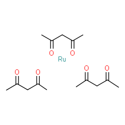 ChemSpider 2D Image | Ruthenium(III) acetylacetonate | C15H24O6Ru