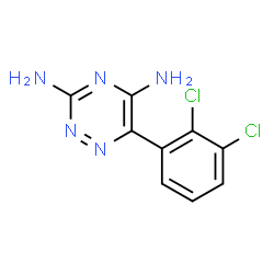 ChemSpider 2D Image | Lamotrigine | C9H7Cl2N5