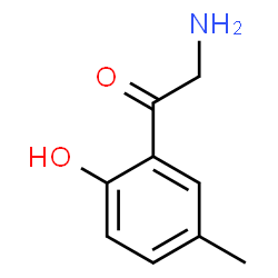 ChemSpider 2D Image | 2-Amino-1-(2-hydroxy-5-methylphenyl)ethanone | C9H11NO2