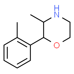 ChemSpider 2D Image | 3-Methyl-2-(2-methylphenyl)morpholine | C12H17NO