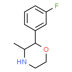 ChemSpider 2D Image | 3-FLUOROPHENMETRAZINE | C11H14FNO