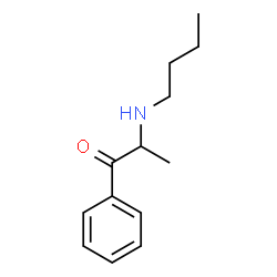 ChemSpider 2D Image | 2-(Butylamino)-1-phenyl-1-propanone | C13H19NO