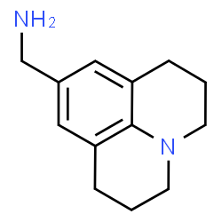 ChemSpider 2D Image | 1-(2,3,6,7-Tetrahydro-1H,5H-pyrido[3,2,1-ij]quinolin-9-yl)methanamine | C13H18N2