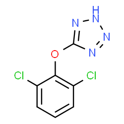 ChemSpider 2D Image | 5-(2,6-Dichlorophenoxy)-2H-tetrazole | C7H4Cl2N4O