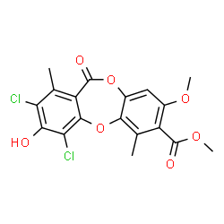 ChemSpider 2D Image | GANGALEOIDIN | C18H14Cl2O7