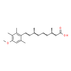 ChemSpider 2D Image | Acitretin | C21H26O3