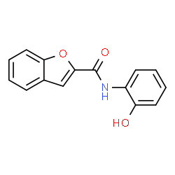 ChemSpider 2D Image | N-(2-Hydroxyphenyl)-1-benzofuran-2-carboxamide | C15H11NO3