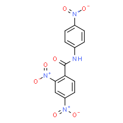 ChemSpider 2D Image | 2,4-Dinitro-N-(4-nitrophenyl)benzamide | C13H8N4O7