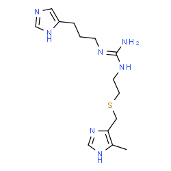 ChemSpider 2D Image | Impromidine | C14H23N7S