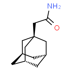 ChemSpider 2D Image | 2-[(3s,5s,7s)-Adamantan-1-yl]acetamide | C12H19NO