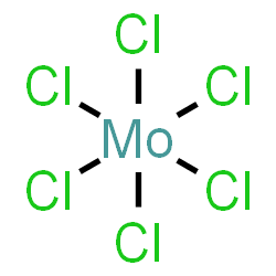 ChemSpider 2D Image | Molybdenum(6+) hexachloride | Cl6Mo