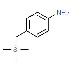 ChemSpider 2D Image | 4-[(Trimethylsilyl)methyl]aniline | C10H17NSi