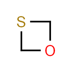 ChemSpider 2D Image | 1,3-Oxathietane | C2H4OS