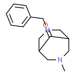 ChemSpider 2D Image | 3-Benzyl-7-methyl-3,7-diazabicyclo[3.3.1]nonan-9-one | C15H20N2O
