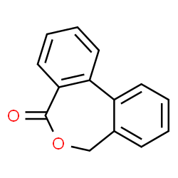 ChemSpider 2D Image | Dibenzo[c,e]oxepin-5(7H)-one | C14H10O2