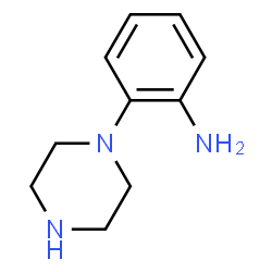 ChemSpider 2D Image | 2-piperazin-1-ylaniline | C10H15N3