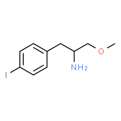 ChemSpider 2D Image | 1-(4-Iodophenyl)-3-methoxy-2-propanamine | C10H14INO