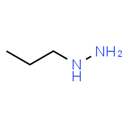 ChemSpider 2D Image | Propylhydrazine | C3H10N2