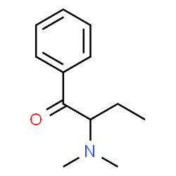 ChemSpider 2D Image | 2-(Dimethylamino)-1-phenyl-1-butanone | C12H17NO