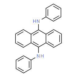 ChemSpider 2D Image | N,N'-Diphenyl-9,10-anthracenediamine | C26H20N2