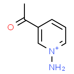 ChemSpider 2D Image | 3-Acetyl-1-aminopyridinium | C7H9N2O