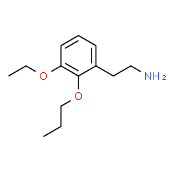 ChemSpider 2D Image | 2-(3-Ethoxy-2-propoxyphenyl)ethanamine | C13H21NO2