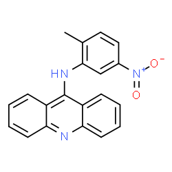 ChemSpider 2D Image | N-(2-Methyl-5-nitrophenyl)-9-acridinamine | C20H15N3O2