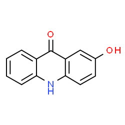 ChemSpider 2D Image | 2-Hydroxy-10H-acridin-9-one | C13H9NO2