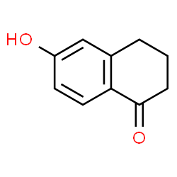 ChemSpider 2D Image | 6-Hydroxy-1-tetralone | C10H10O2