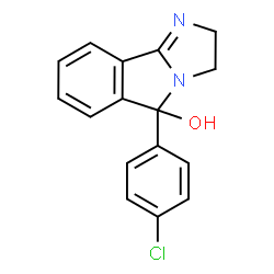ChemSpider 2D Image | Mazindol | C16H13ClN2O