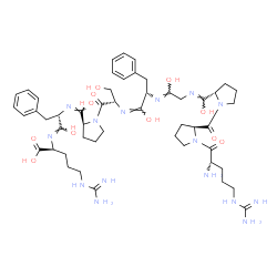 ChemSpider 2D Image | Bradykinin | C50H73N15O11