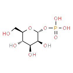 ChemSpider 2D Image | alpha-D-(+)-mannose-1-phosphate | C6H13O9P