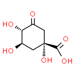 ChemSpider 2D Image | 3-Dehydroquinic acid | C7H10O6