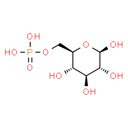 ChemSpider 2D Image | 6-O-Phosphono-beta-D-glucopyranose | C6H13O9P