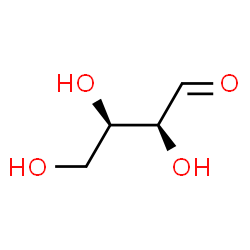 ChemSpider 2D Image | D-(−)-Threose | C4H8O4
