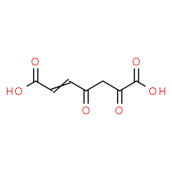 ChemSpider 2D Image | 4,6-dioxohept-2-enedioic acid | C7H6O6