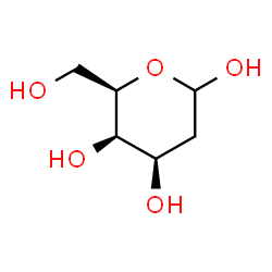 ChemSpider 2D Image | 2-Deoxy-D-galactose | C6H12O5