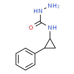 ChemSpider 2D Image | N-(2-Phenylcyclopropyl)hydrazinecarboxamide | C10H13N3O