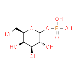 ChemSpider 2D Image | D-galactopyranose 1-phosphate | C6H13O9P