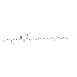 ChemSpider 2D Image | glutathionylspermidine | C17H34N6O5S